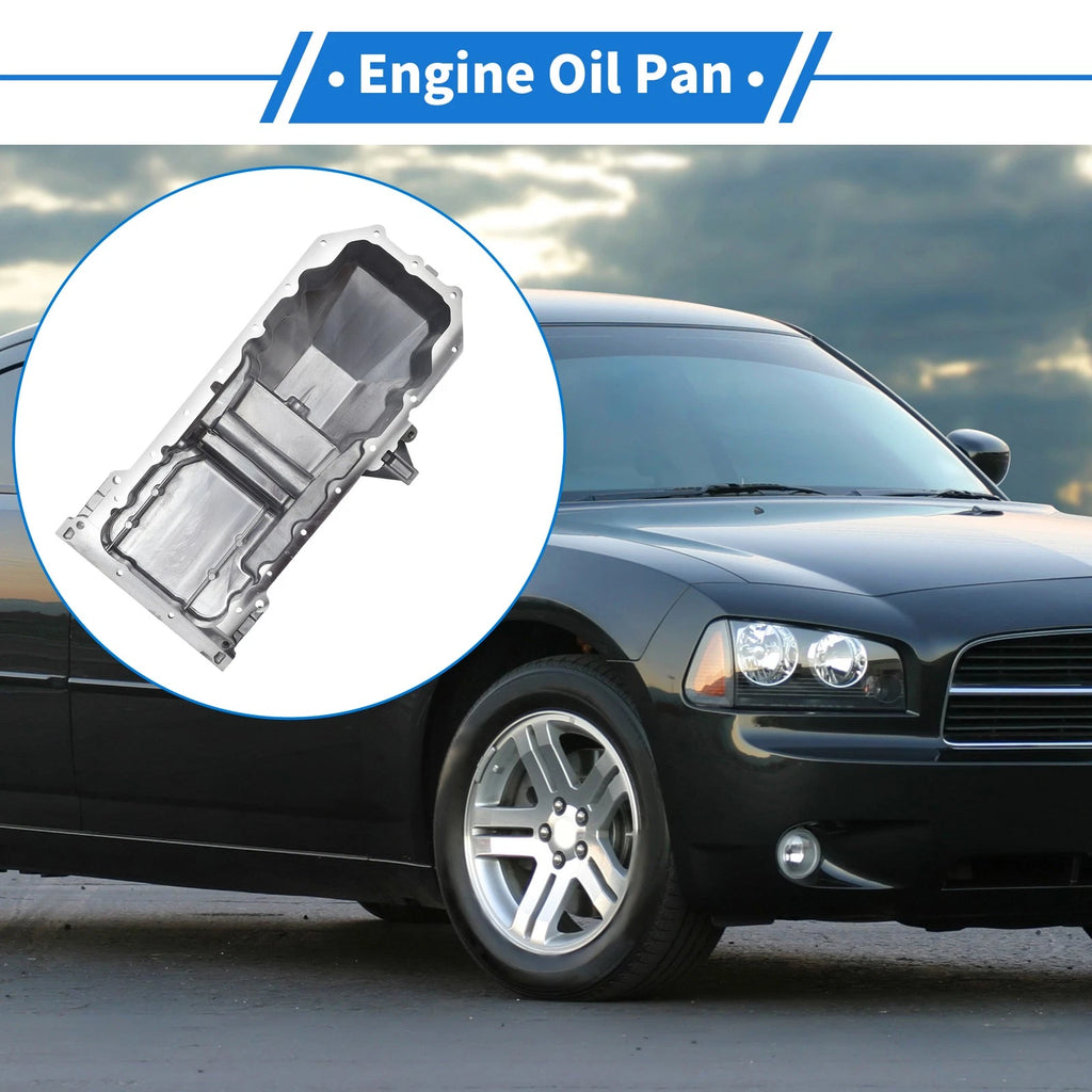 1 Pc Engine Oil Pan No.4792973AD for Dodge Charger 5.7L V8 (2008–2020)