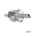 6MM One Way Check Valve Non Return Inline for Gas Diesel Fuel Car