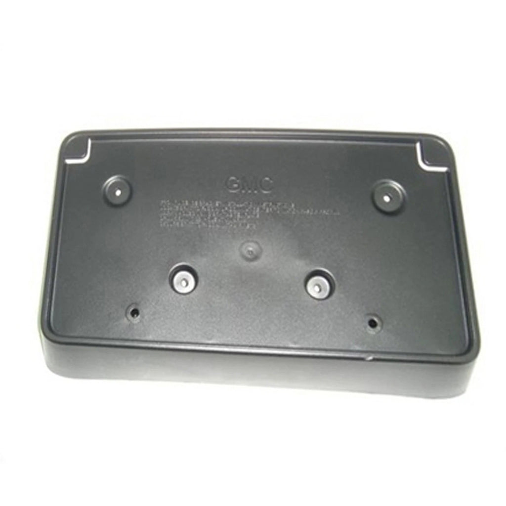 Front License Plate Bracket Replacement Plastic for GMC Acadia (2007–2012)