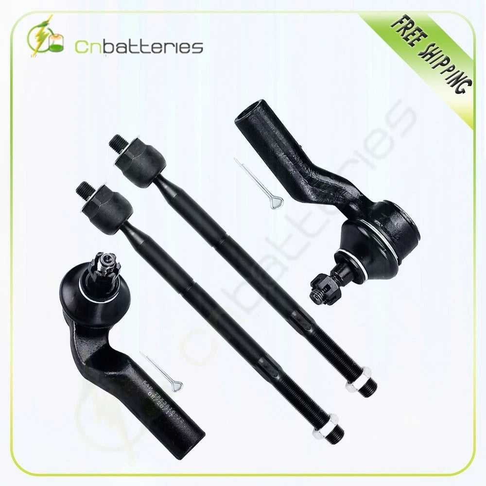 Set of 4 Tie Rod Ends for Mazda 3 & 5 (2004–2014)