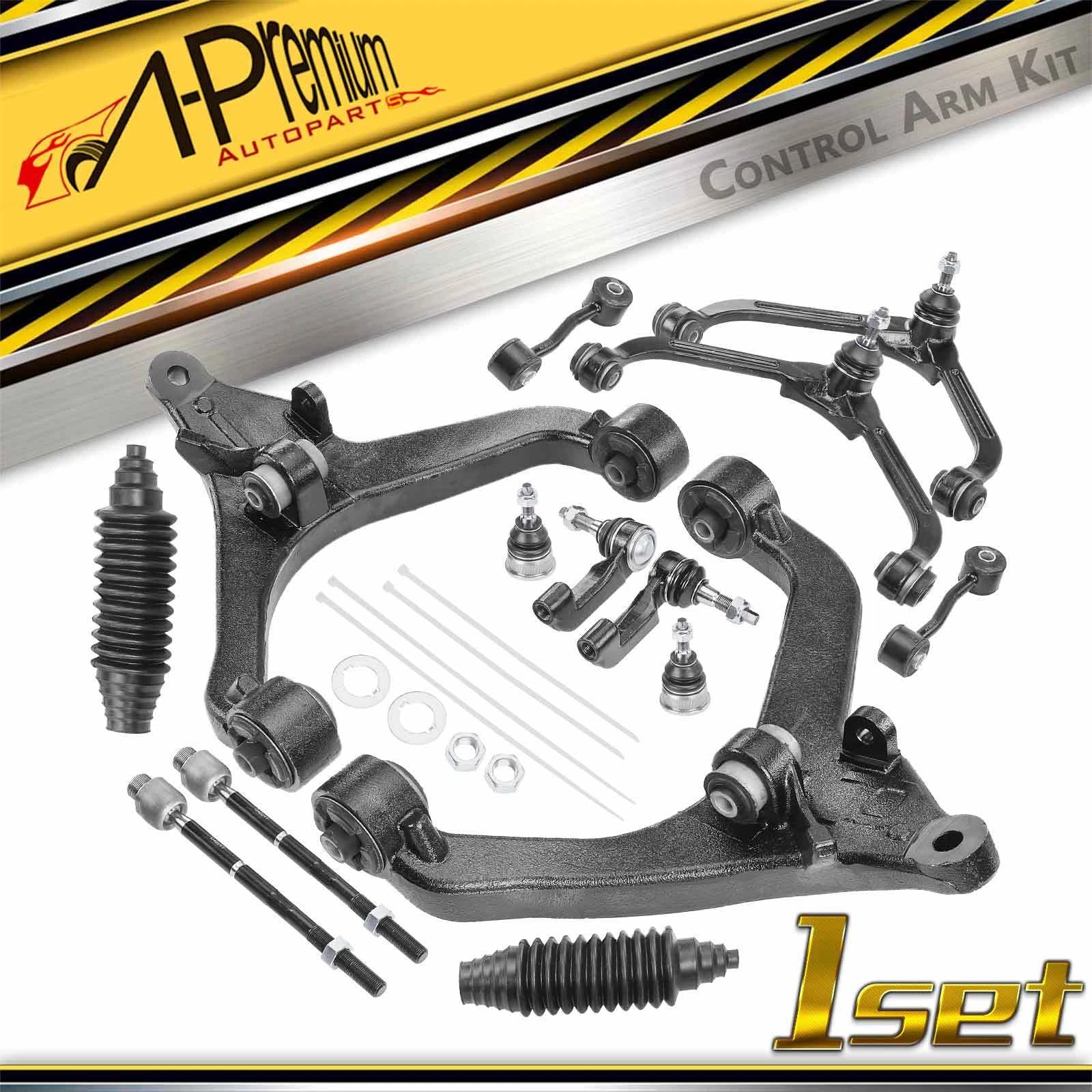 Set of 14 Control Arms with Ball Joints for Jeep Liberty 