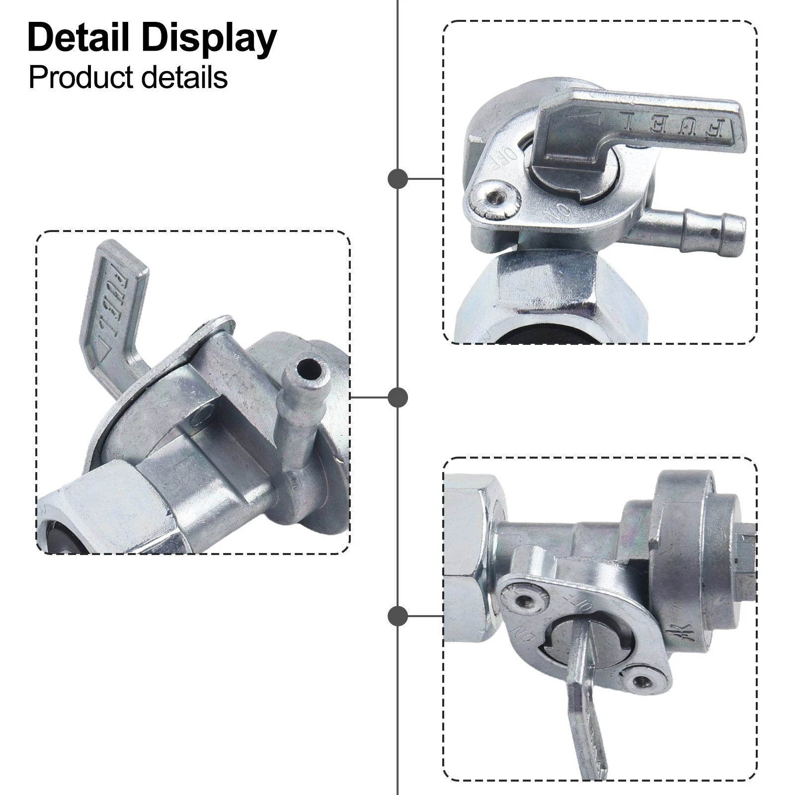Fuel Shut Off Valve Petcock for 212cc Generator (4000W, 3200W)
