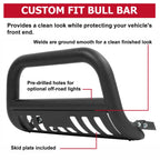 Brush Bull Bar Grill Guard for Dodge Dakota (2005–2011) & Mitsubishi Raider (2006–2009)