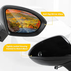 5Pin Right Passenger Side Door Mirror Gloss Black for Chevy Cruze (2016–2019)