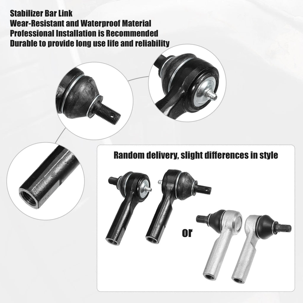 6 Pcs Tie Rod End Link for Nissan Altima 