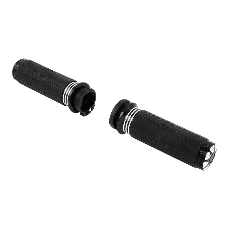 1" Handlebar Hand Grips for Harley Touring Road Glide Sportster XL883 1200