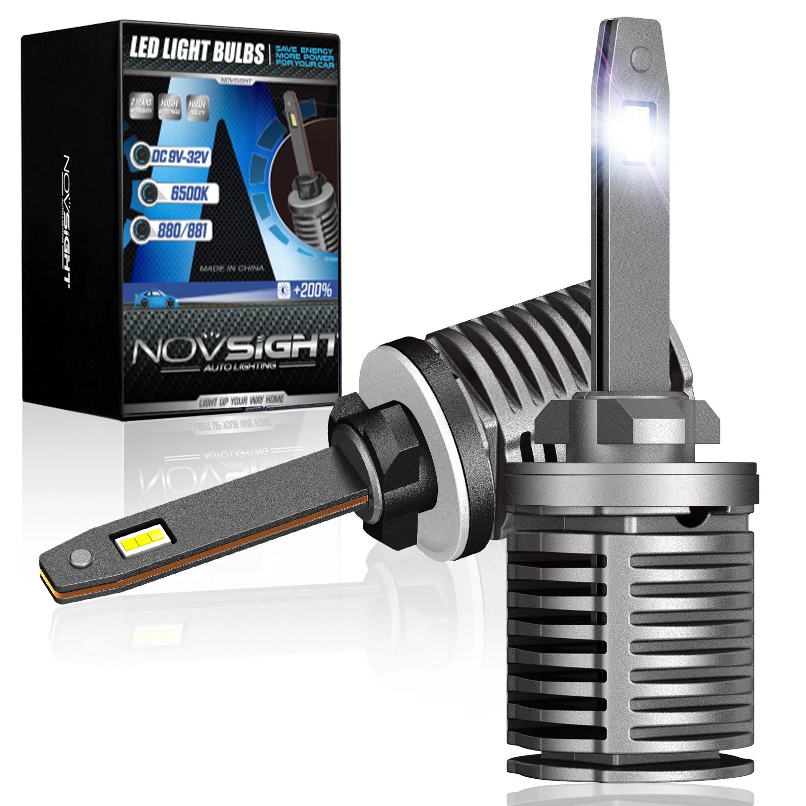 2X LED Fog Driving Light Bulbs Conversion Kit for NOVSIGHT 880 881 899