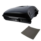 Black Razor Trunk for Harley Touring, CVO, Street Glide (2009–2013)