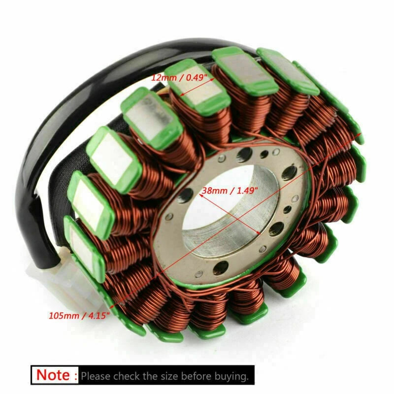 Stator Coil 18 Poles for Yamaha YZF R6 (2003–2005), YZF R6S (2006–2009) 5SL-81410-00