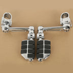 Set of 2 Chrome Footrests Footpegs for Honda Goldwing GL1800 (2001–2023)