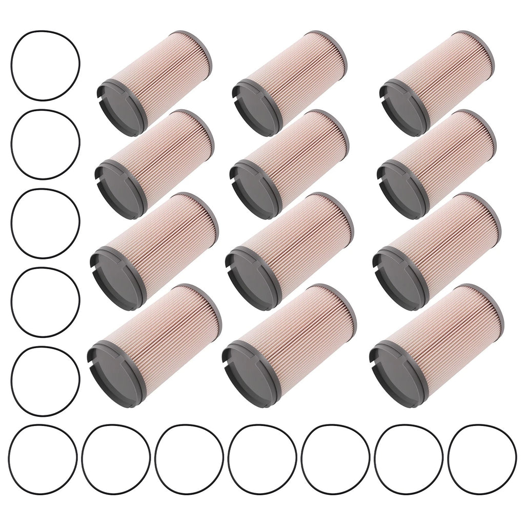 Fuel Filter Kit 12 Pack for Peterbilt Kenworth (2015–2017) K37-1029 WF10500