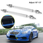 Front Bumper Splitter Support Bars for Infiniti G37 (2008–2013)