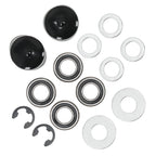 Front Wheel Hardware Kit for Husqvarna Poulan Craftsman (491334MA, 5920H, 9040H)