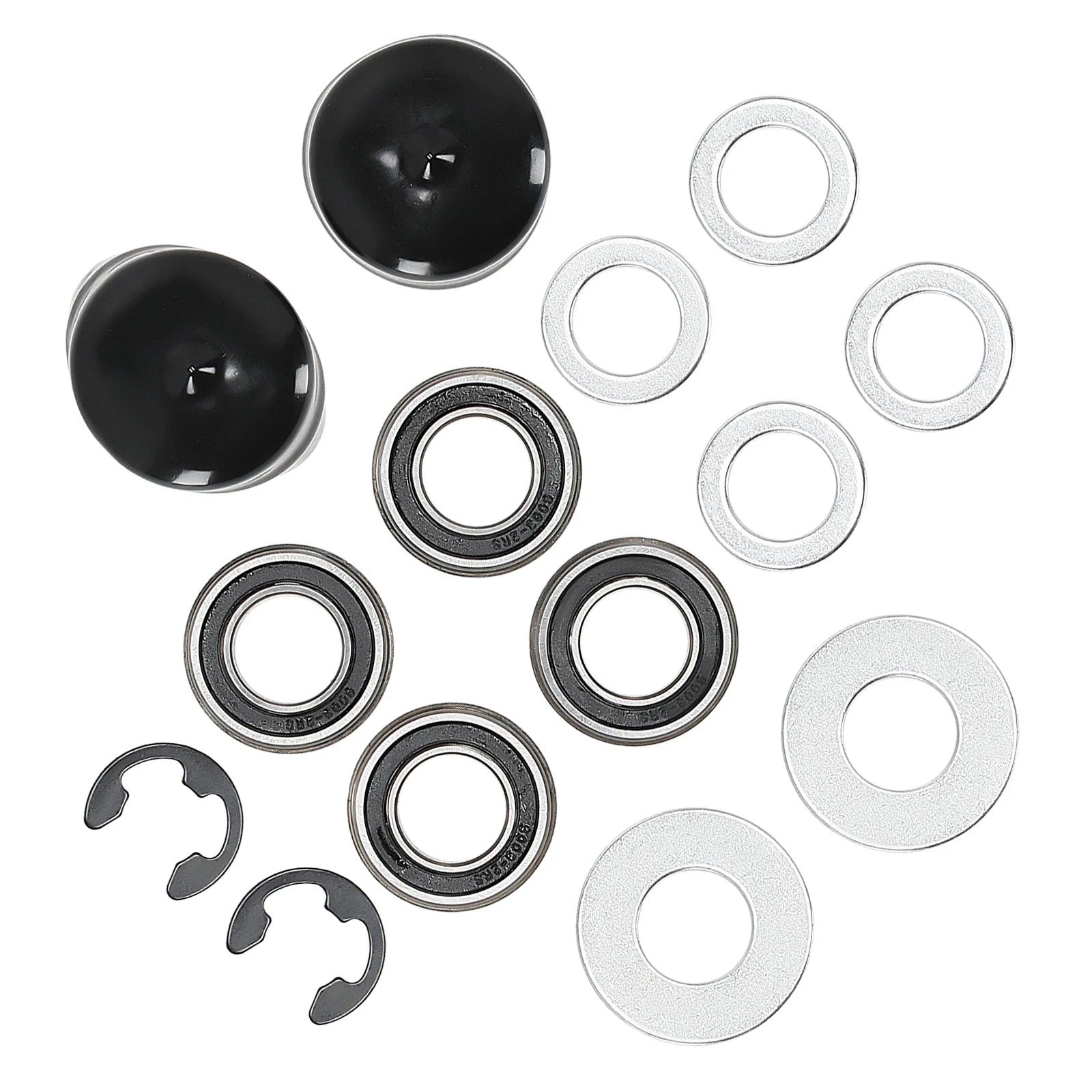Front Wheel Hardware Kit for Husqvarna Poulan Craftsman (491334MA, 5920H, 9040H)