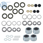 Pack of 4 Trailer Bearing Kit 25580 14125A for 5200-7000 lbs Axle (1.25"-1.75")
