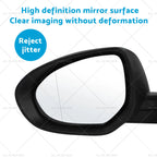Left Door Mirror for Mazda 3 BL (2009–2013) White