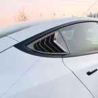 Rear Window Louver Shutter Cover Trim for Tesla Model 3