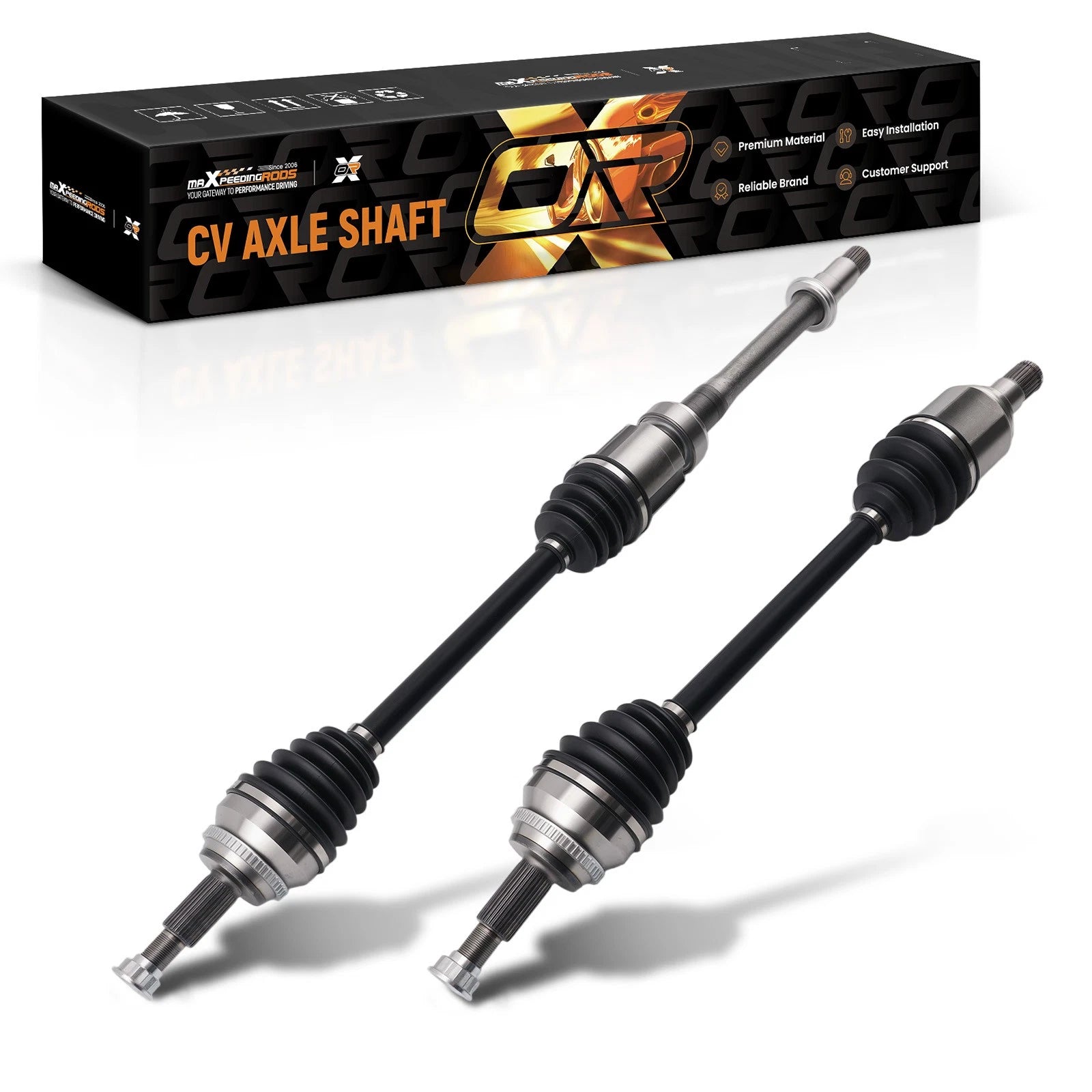 Front CV Axle Shaft Set for Toyota Sienna (2011–2016) 66-5407