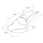 Seats for Harley Fat Boy FLSTF FLSTFB FLSTFBS FXST (2007–2017)