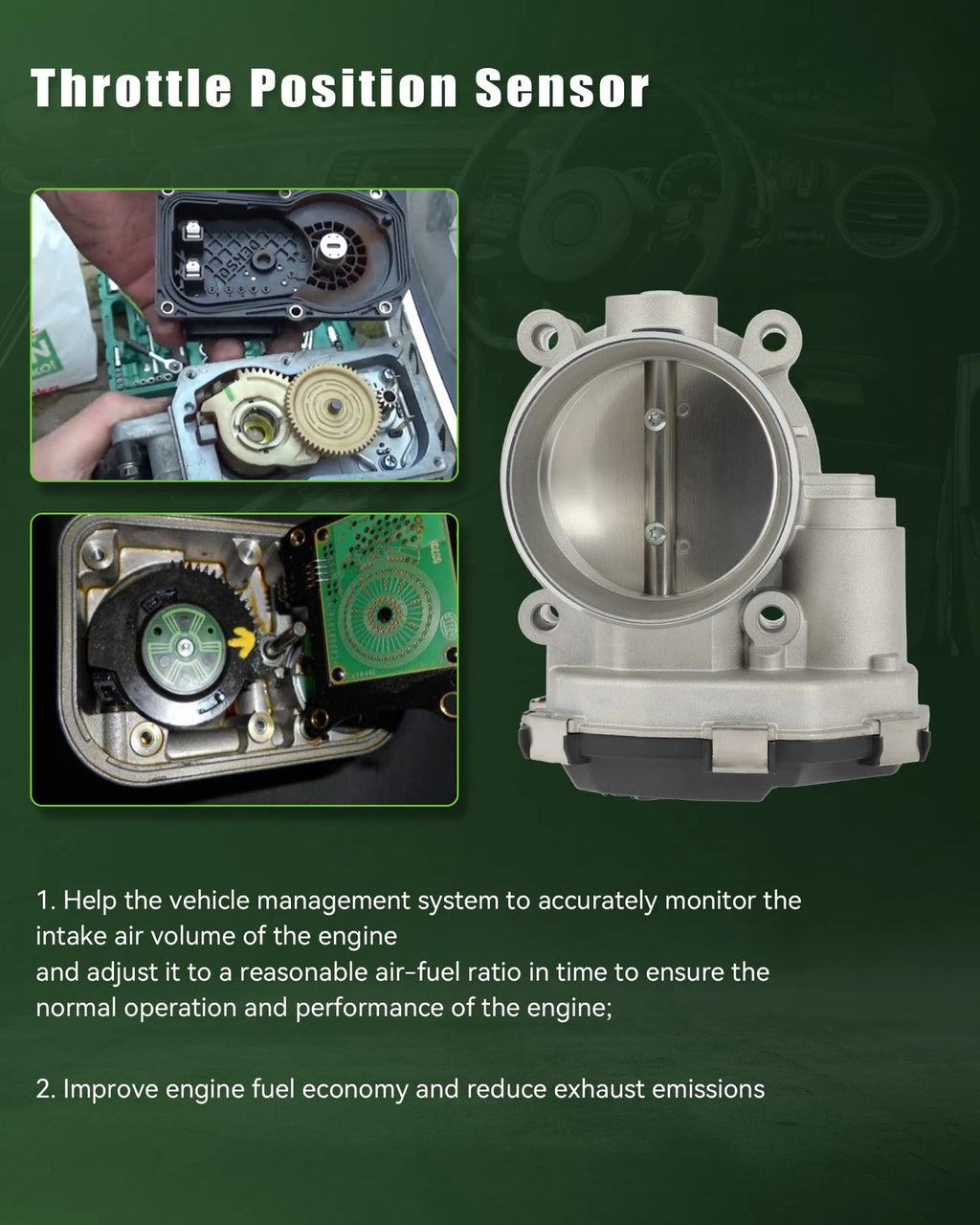 Throttle Body for Ford F-150, Expedition, Explorer, Lincoln Navigator (2011–2019)