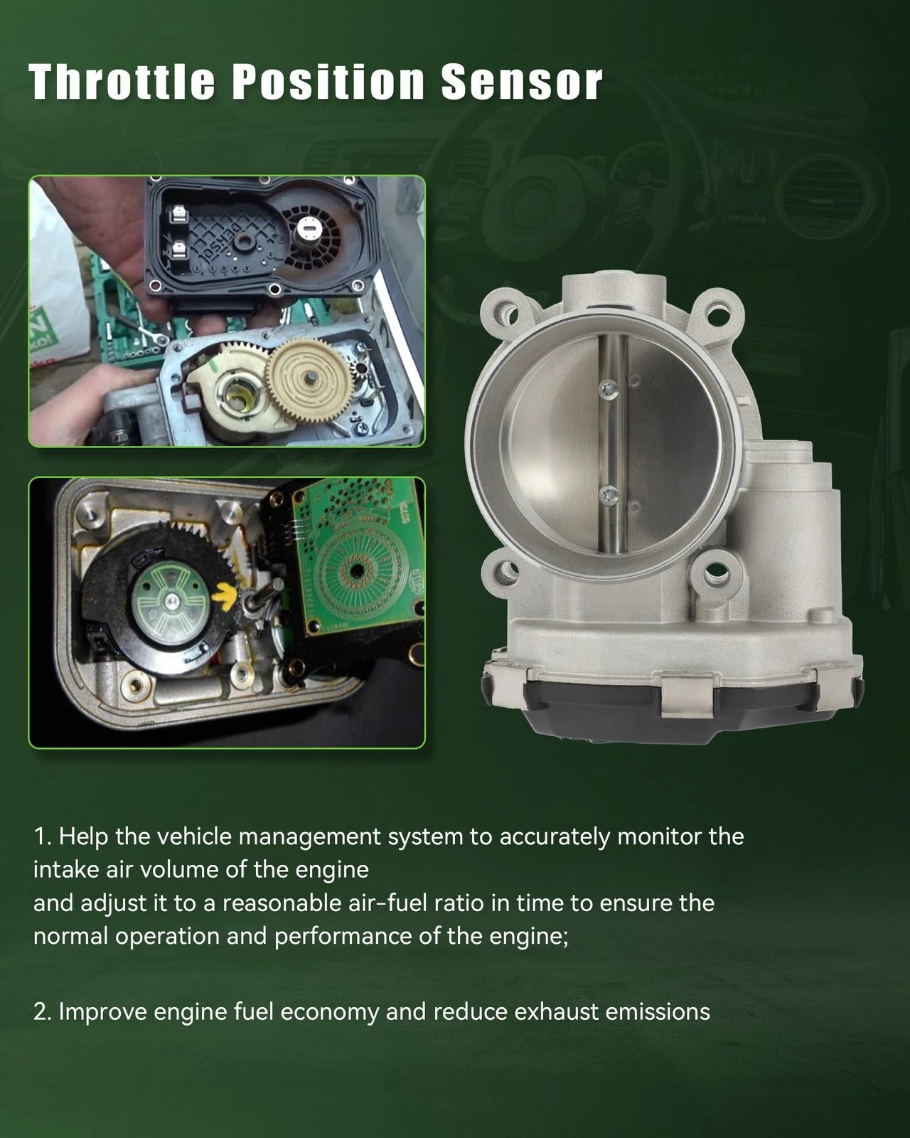 Throttle Body for Ford F-150, Expedition, Explorer, Lincoln Navigator (2011–2019)