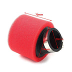 Red Foam Air Filter for 110CC 125CC 150CC Buggy ATV Dirt Bike (38mm)