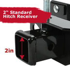 Trailer Tow Hitch Receiver for Dodge Ram 1500/2500/3500 (2003–2020)