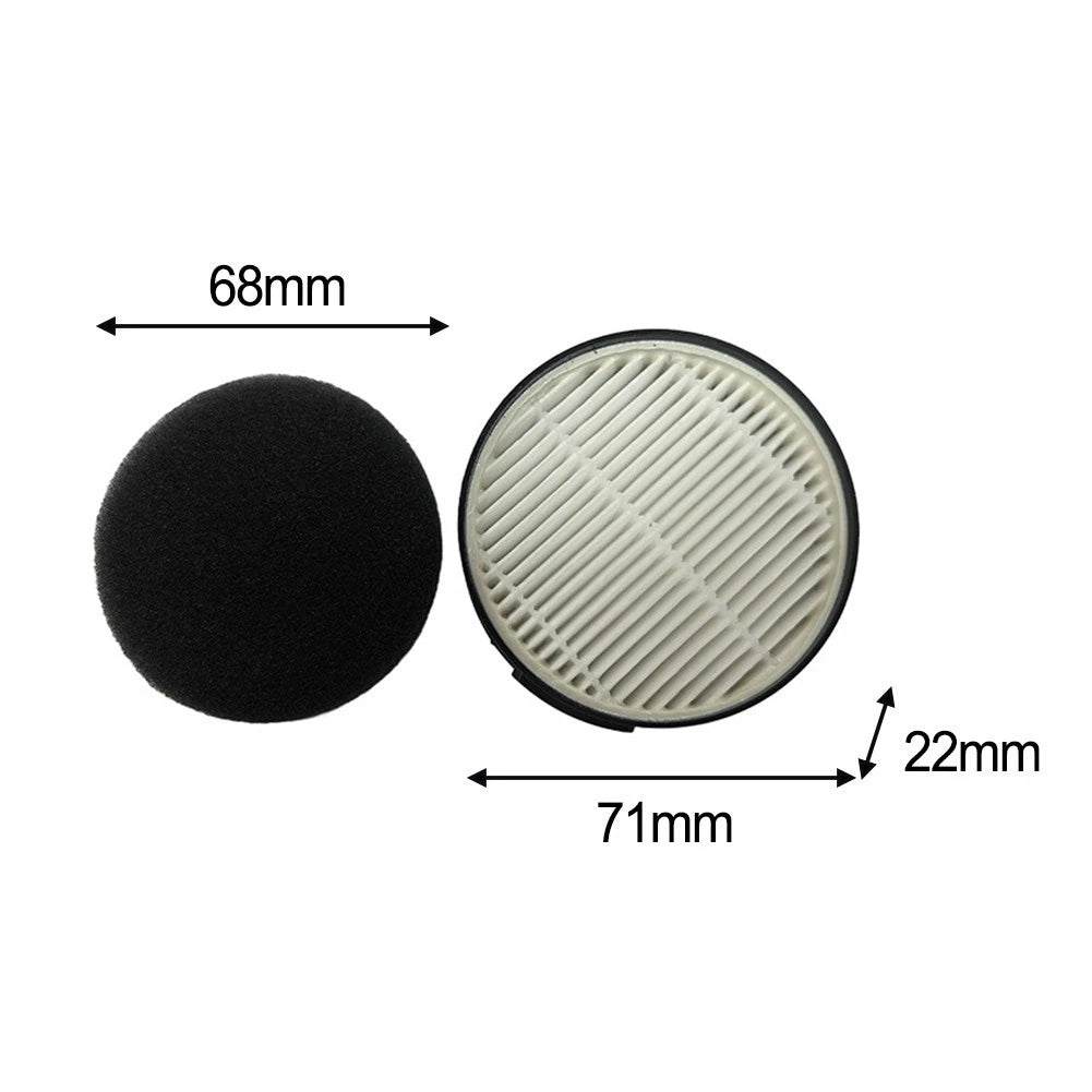 2X HEPA Filter Kit for SCD-120P (Includes 2 Exhaust, 2 Sponge Filters)