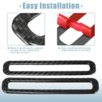 2pcs Carbon Fiber Side Air Outlet Sticker Trim for Ford Mustang (2015–2020)