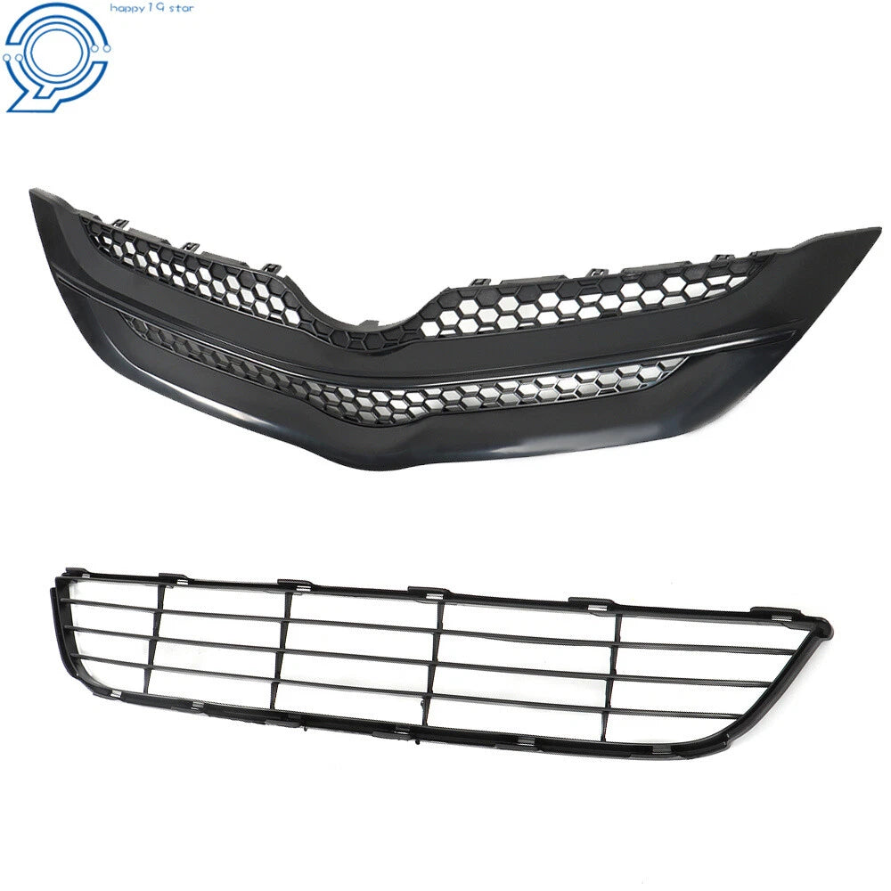 Front Bumper Grille Assembly Set for Toyota Yaris Sedan (2007–2008)