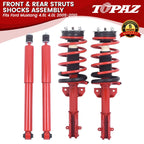 Front Rear Strut Set with Coil Spring for Ford Mustang (2005–2010)