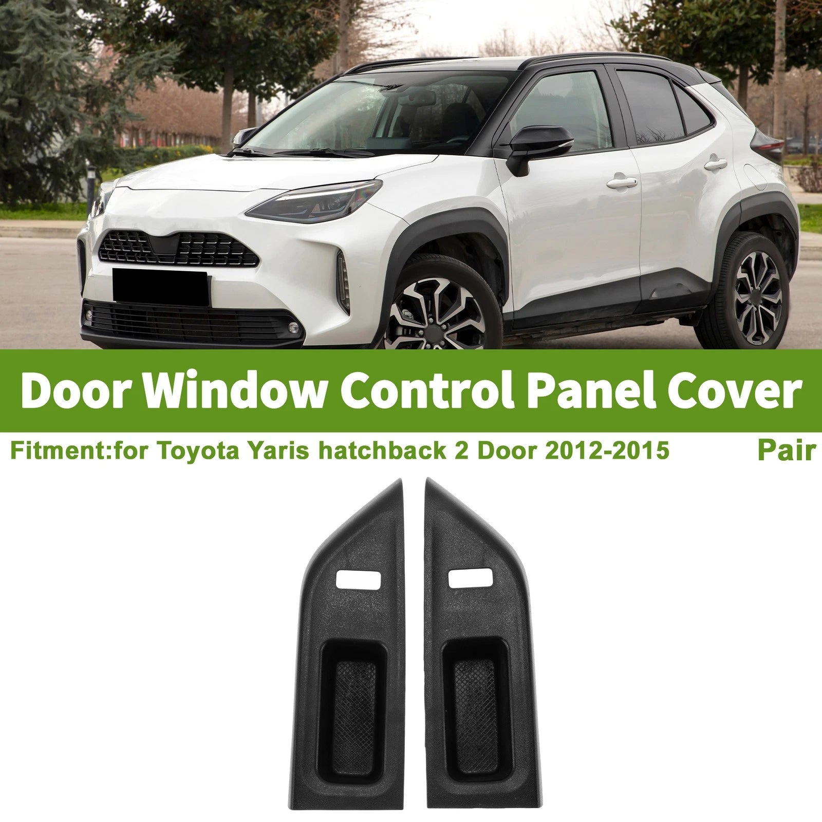 Window Switch Bezel Cover for Toyota Yaris (2006–2011) No. 7423252580C0