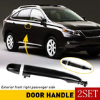 Set of 2 Exterior Door Handles for Toyota Camry (2007–2011) Black