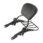 4 Point Docking Kit Luggage Rack Sissy Bar Backrest for Harley Touring (2014–2025)