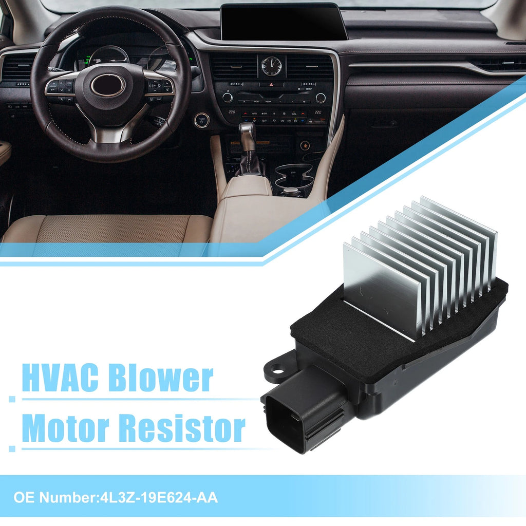 HVAC Heater Blower Motor Resistor for Ford F-150 (2004–2008) No. 4L3Z-19E624-AA