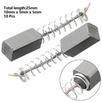 10X Replacement Carbon Brushes for Electric Motors (10x5x5mm)