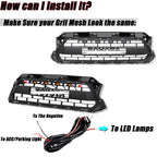 LED Front Grille Lights Assembly for Toyota Tacoma (2012–2015)