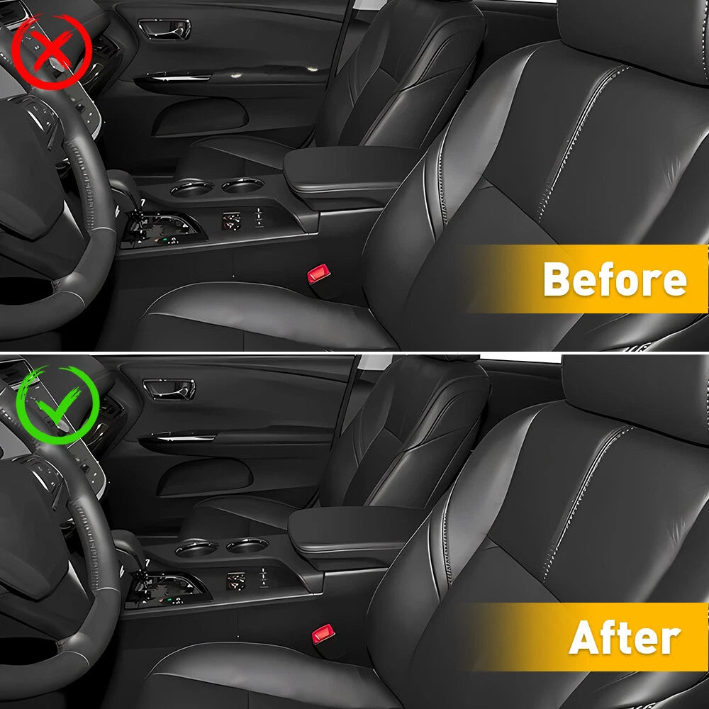 Set of 2 Leather Armrest Door Panel Covers for Toyota Avalon (2013â2018)