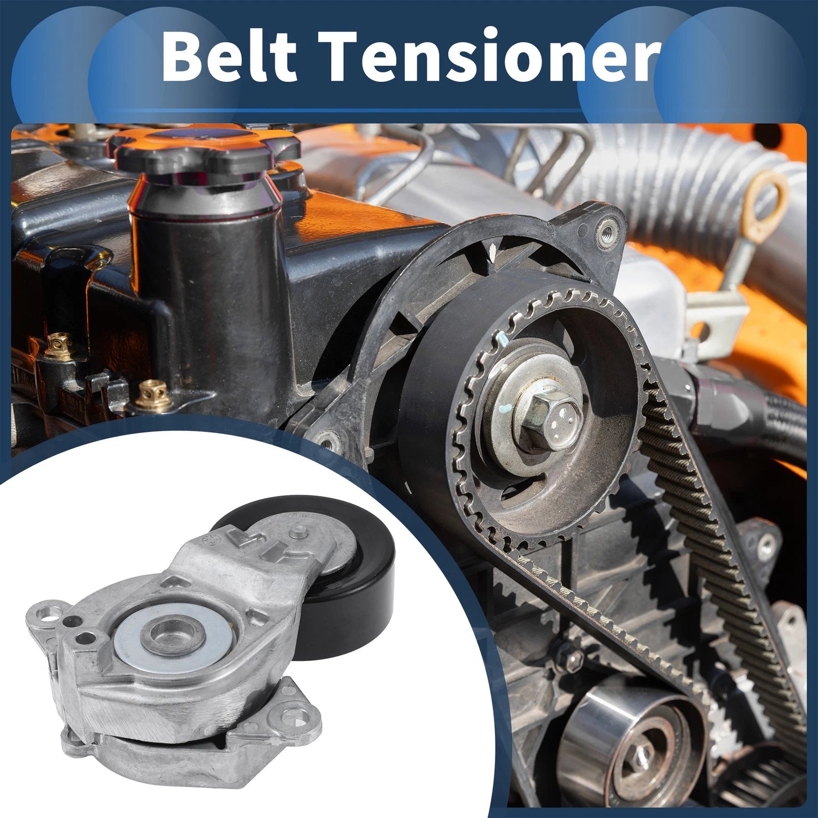 Belt Tensioner for Toyota Yaris (2016–2024) No. 166200Y061 Metal 1 Pc