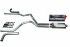 2.5" Dual Exhaust Kit for Ford F150 (2021–2025) - Flow II Stainless Muffler