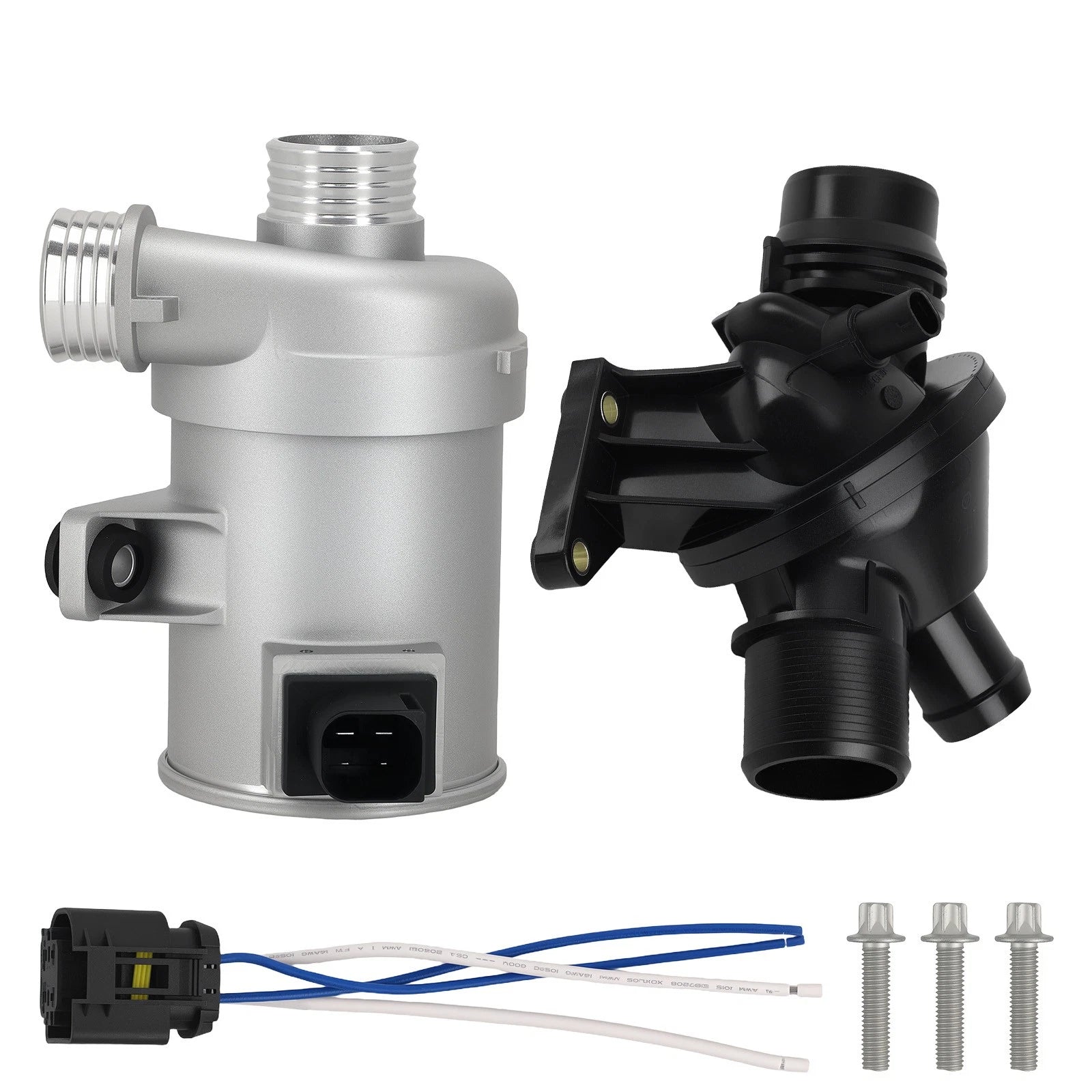 Electric Water Pump Thermostat Kit for BMW 328i 528i X3 X5 (2009–2014) 11517604027