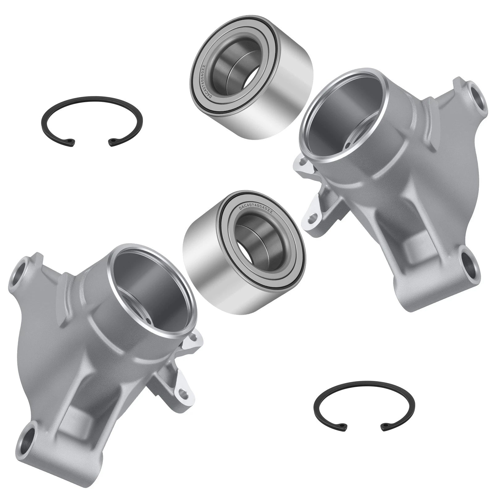 2pcs Rear Wheel Carrier & Bearing Kit for Polaris RZR 800 (2008–2014)
