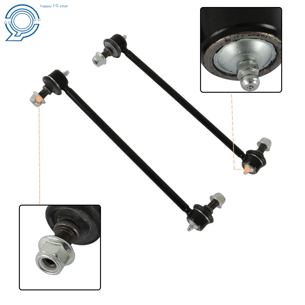 Set of 8 Front Tie Rods Sway Bar Links Control Arms for Chevy Malibu (2004–2012)
