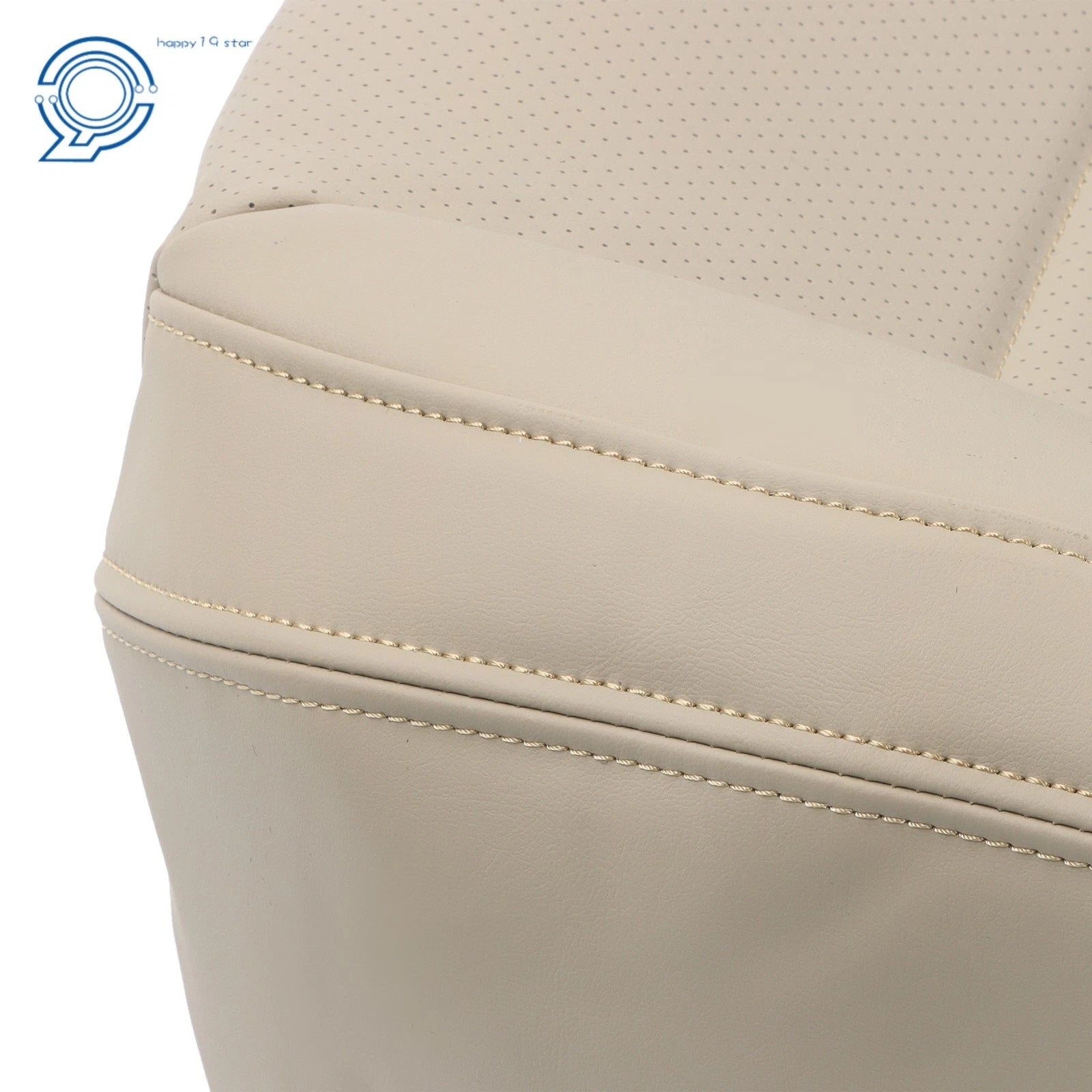 Driver Left Bottom Seat Cover for Subaru Outback (2015-2019) Perforated Tan