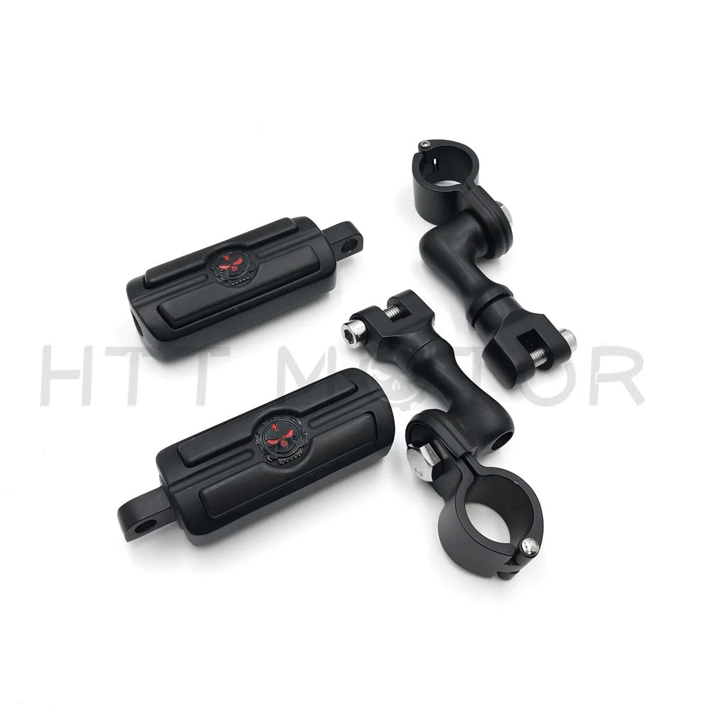 1 1/2" O-ring Crash Bar Engine Guard Footpeg for Universal Models