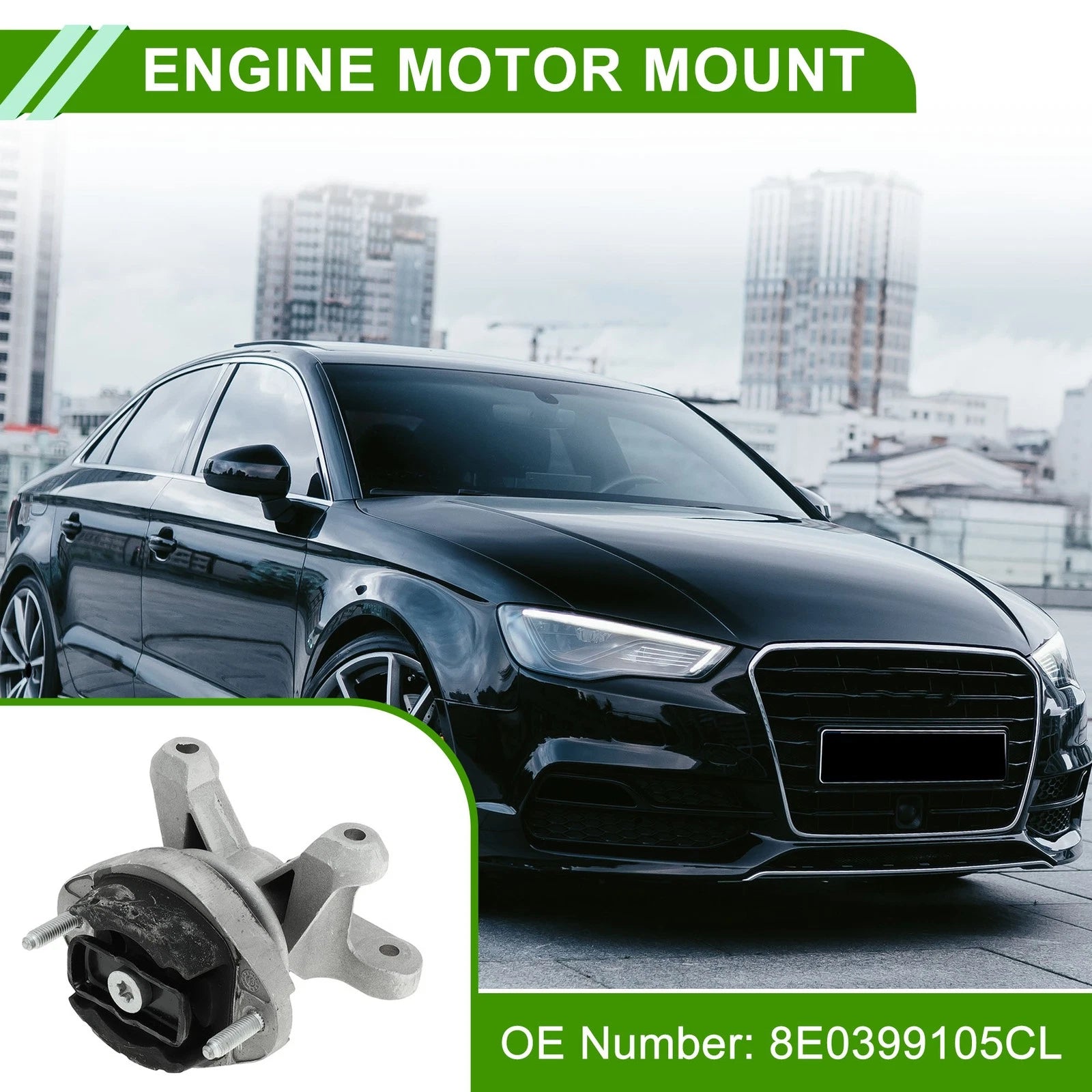 Engine Motor Mount for Audi A4 B7 (2005–2008) 1.8T CVT