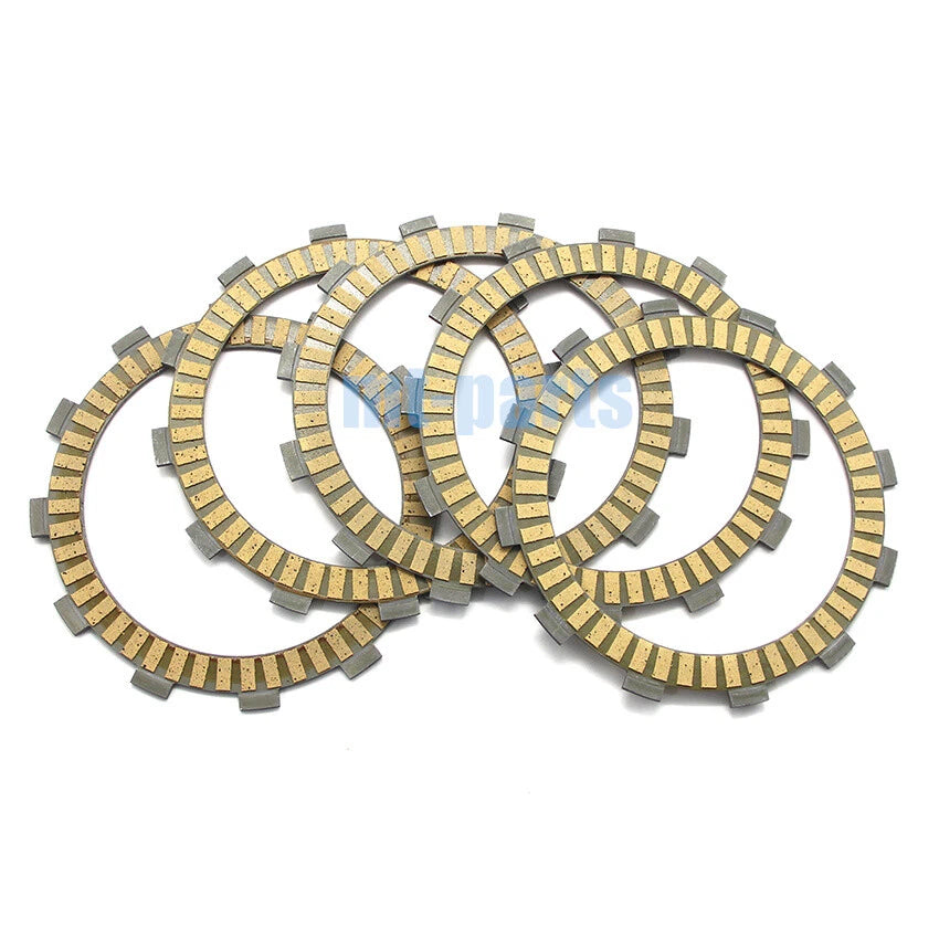 Clutch Friction Plate Kit for Yamaha XS400J XS400RJ (1982) XS400K XS400RK (1983)