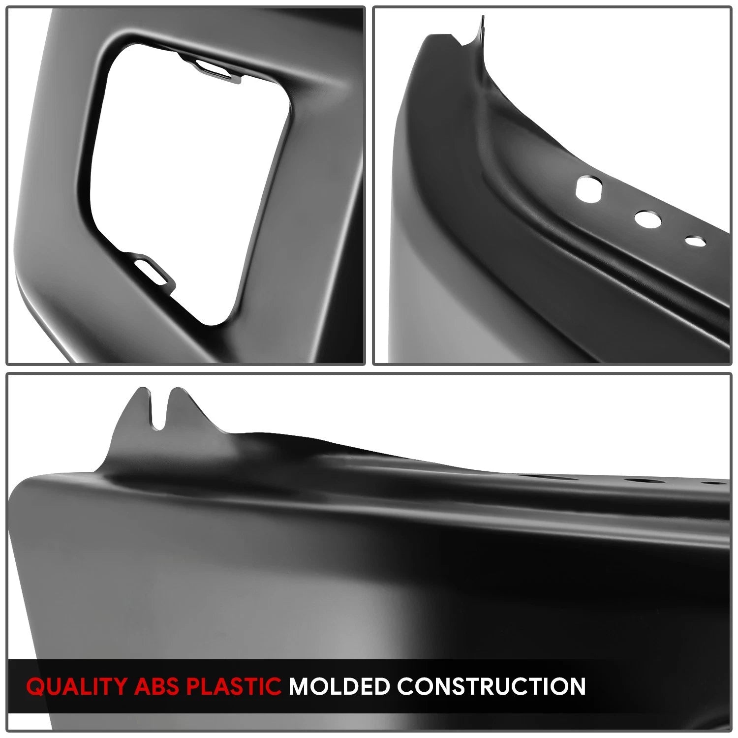 Right Side Front Bumper for Toyota Tundra (2014–2021) OE Style Black