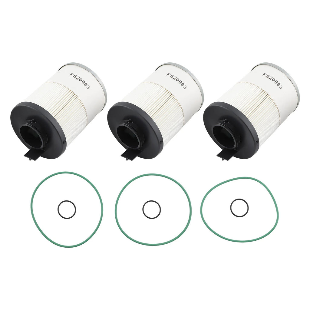 3 Pcs Fuel Water Separator Filter for Freightliner Cascadia (2008–2023)