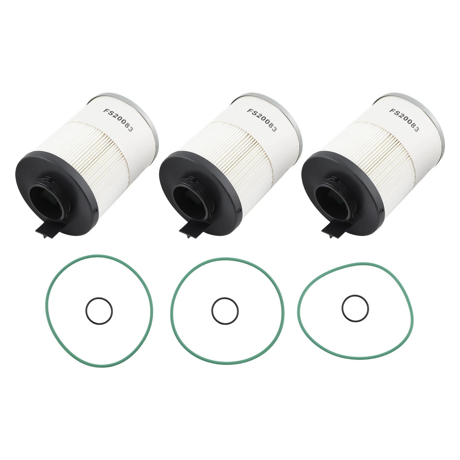 3 Pcs Fuel Water Separator Filter for Freightliner Cascadia (2008–2023)